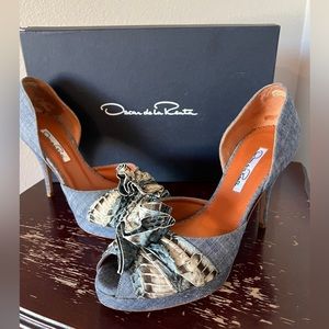 Oscar De La Renta Perp toe D’orsay